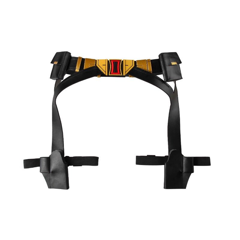 Traje de Cosplay da Viúva Negra Natasha Romanoff Macacão Preto Estampado para Halloween - Estrela Cosplay