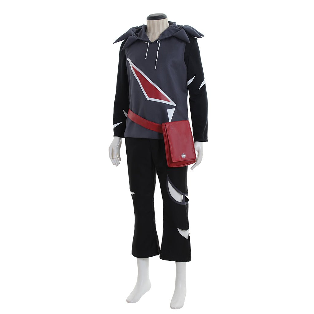 Fantasia de Cosplay de Gladion da Equipe Caveira de Pokémon Sol e Lua - Estrela Cosplay