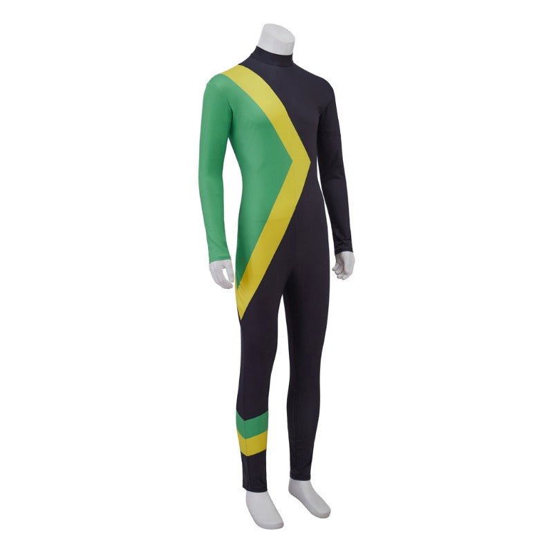 Fantasia Adulto da Equipe Jamaicana de Bobsled Cool Runnings para Deslizar no Gelo - Estrela Cosplay