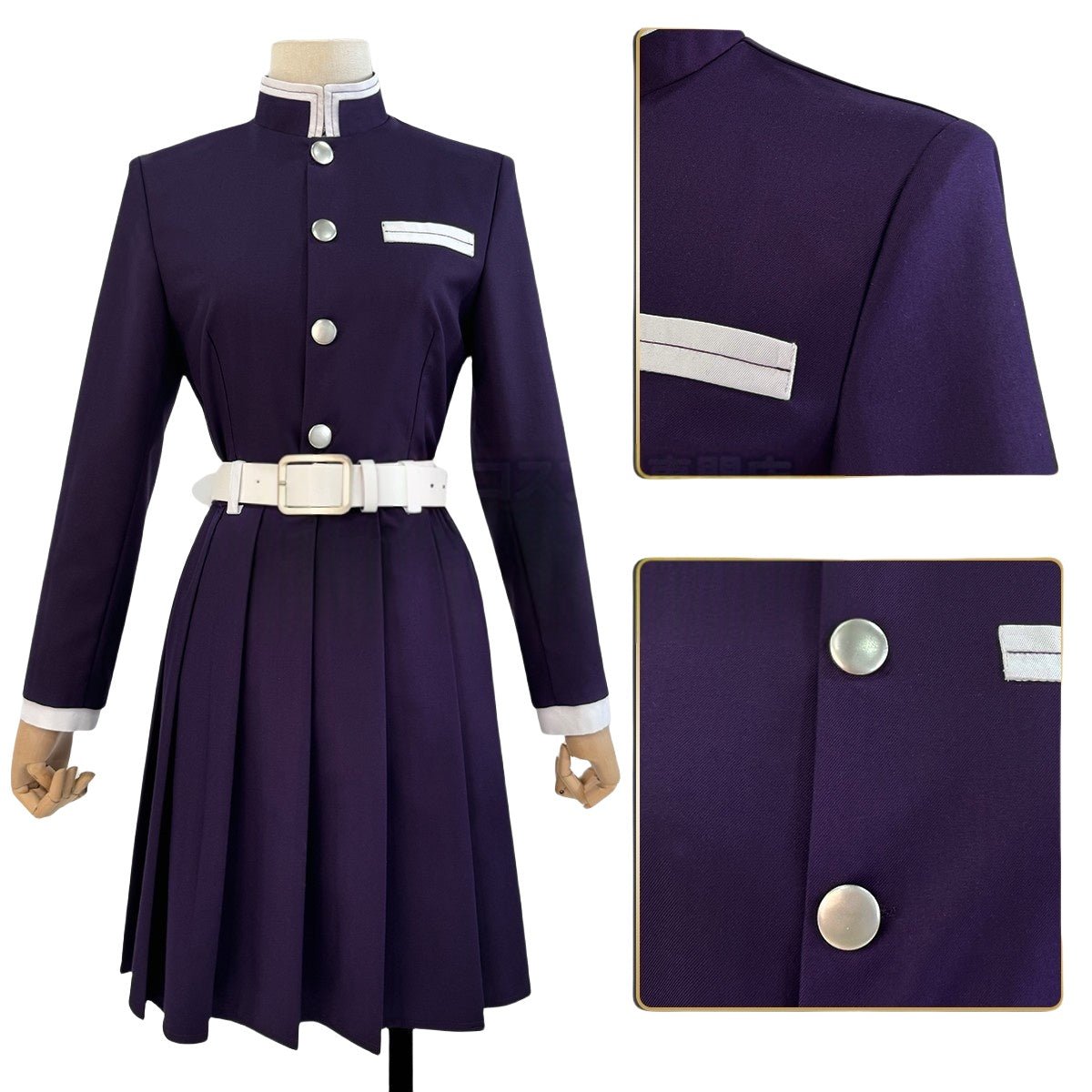 Fantasia de Cosplay Kanao Tsuyuri de Demon Slayer: Kimetsu no Yaiba - Estrela Cosplay