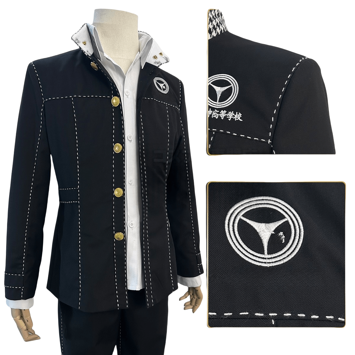 Fantasia de Yu Narukami Persona 4 - Traje de Personagem de Jogo de Alta Qualidade - Estrela Cosplay