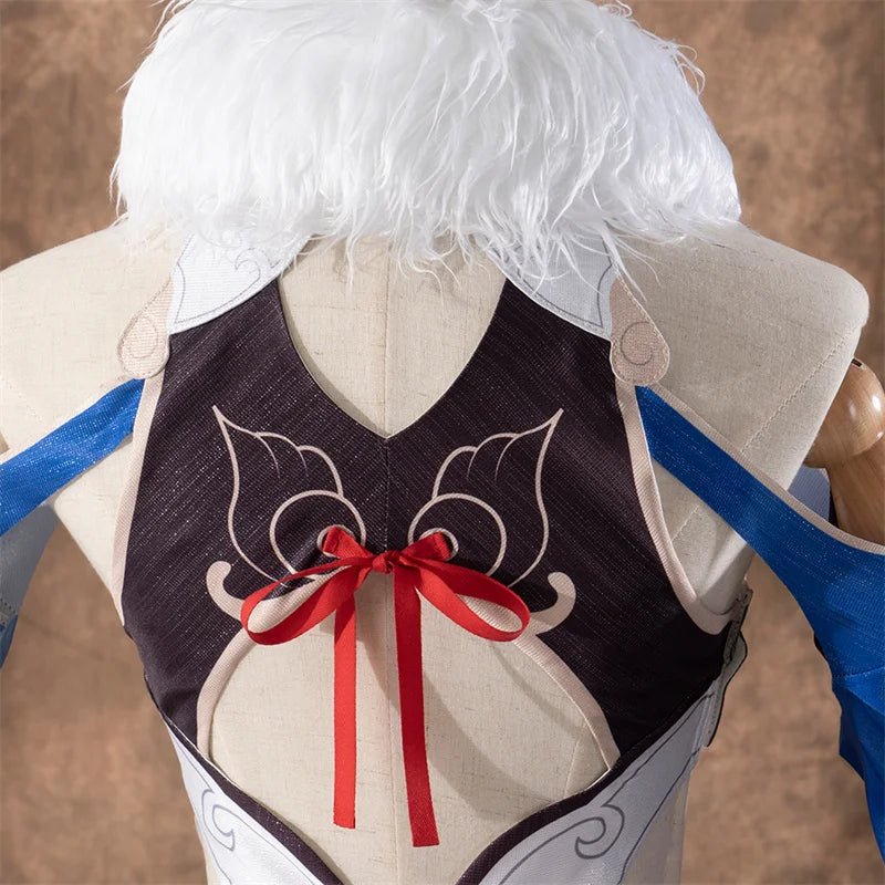 Fantasia de Cosplay Yukong Honkai Star Rail Estilo Raposa para Mulheres - Vestido para Halloween, Carnaval e Festas Temáticas - Estrela Cosplay