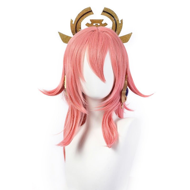 Fantasia Genshin Impact Yae Miko - Vestido Fofo para Mulheres em Halloween - Estrela Cosplay