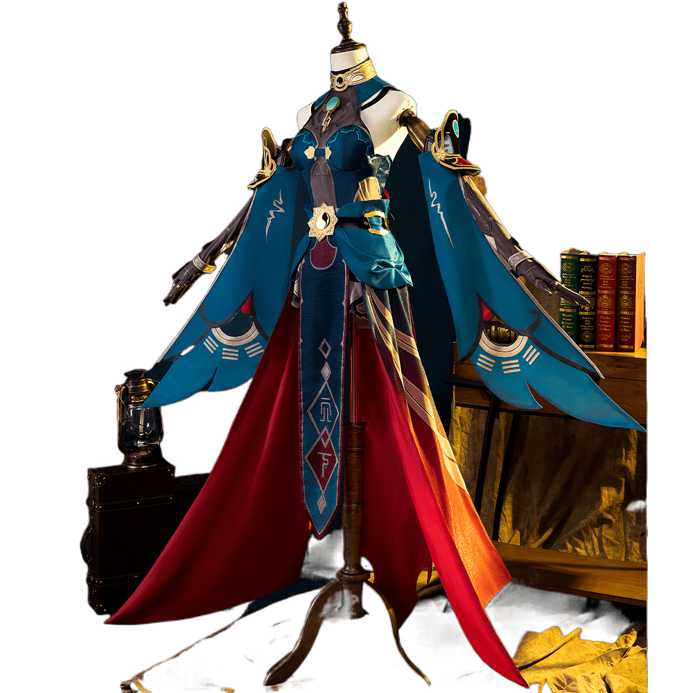 Peruca Honkai Star Rail para S, Conjunto de Cosplay Xueyi Juízes com Acessórios - Estrela Cosplay