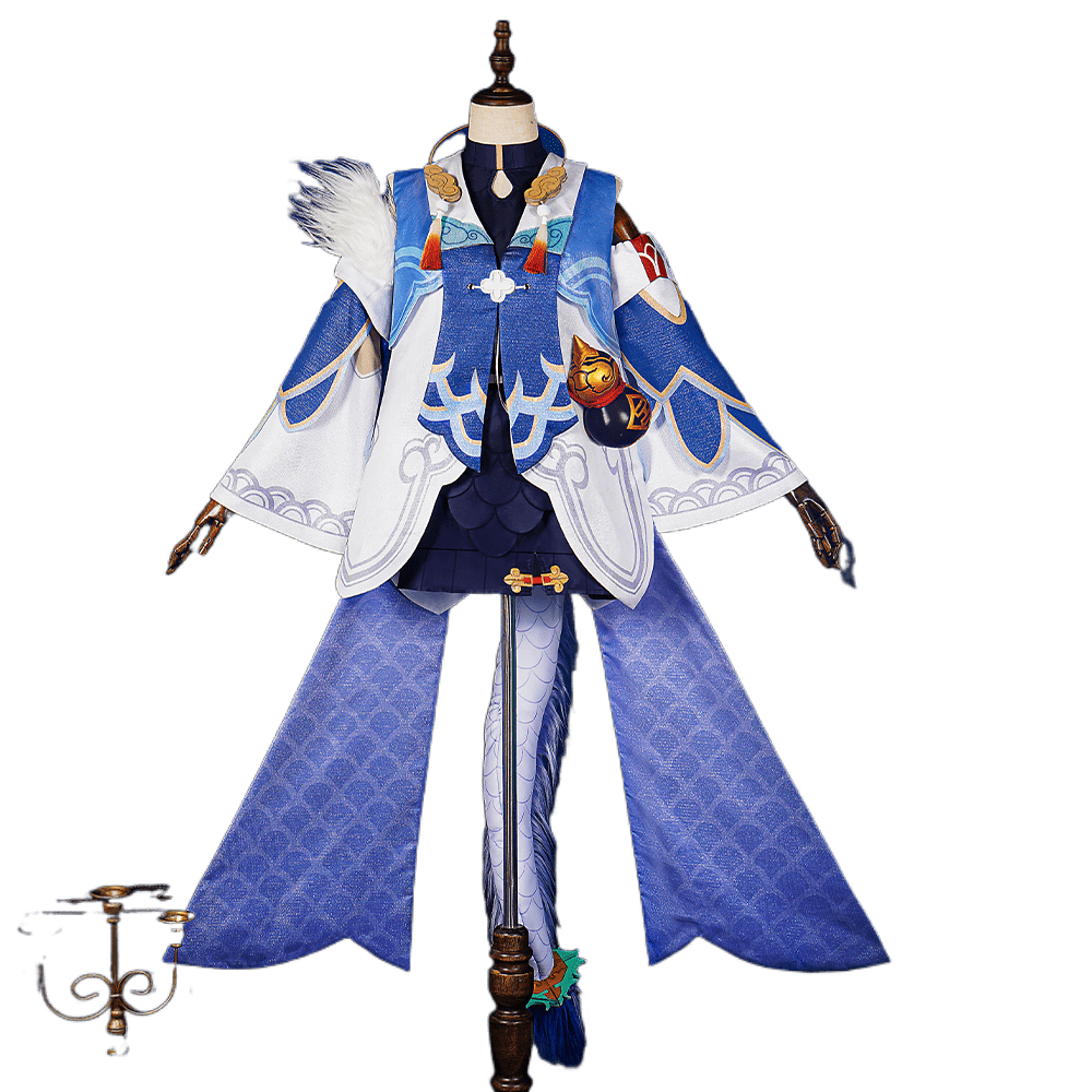 Fantasia Honkai Star Rail Bailu – Perfeita para Fãs Femininas do Jogo! - Estrela Cosplay