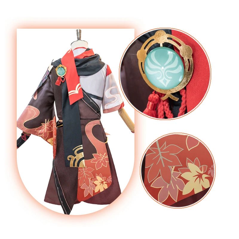 Fantasia de Kaedehara Kazuha Cosplay Genshin Impact Kiryu Kazuha - Conjunto Completo para Homens - Estrela Cosplay