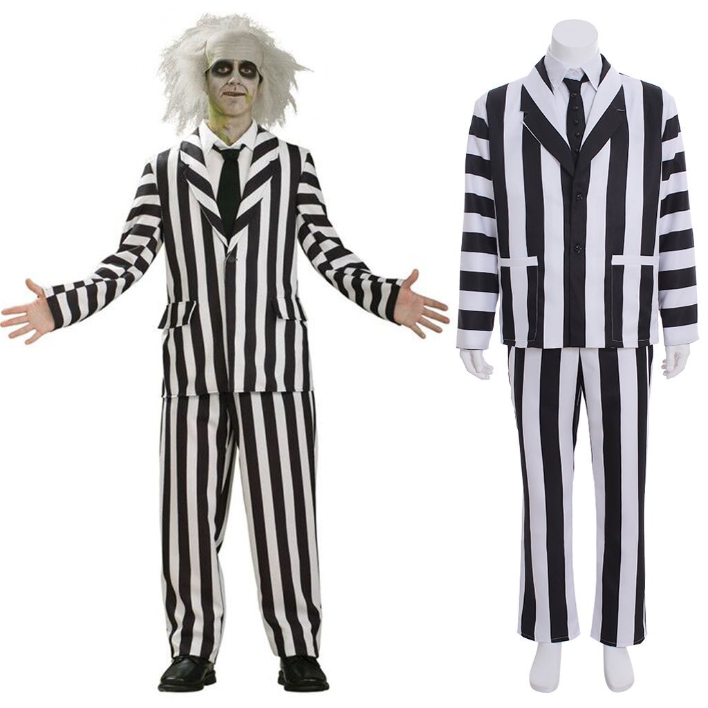 Fantasia Beetlejuice para Adolescentes da Rubie's Costume Co - Estrela Cosplay