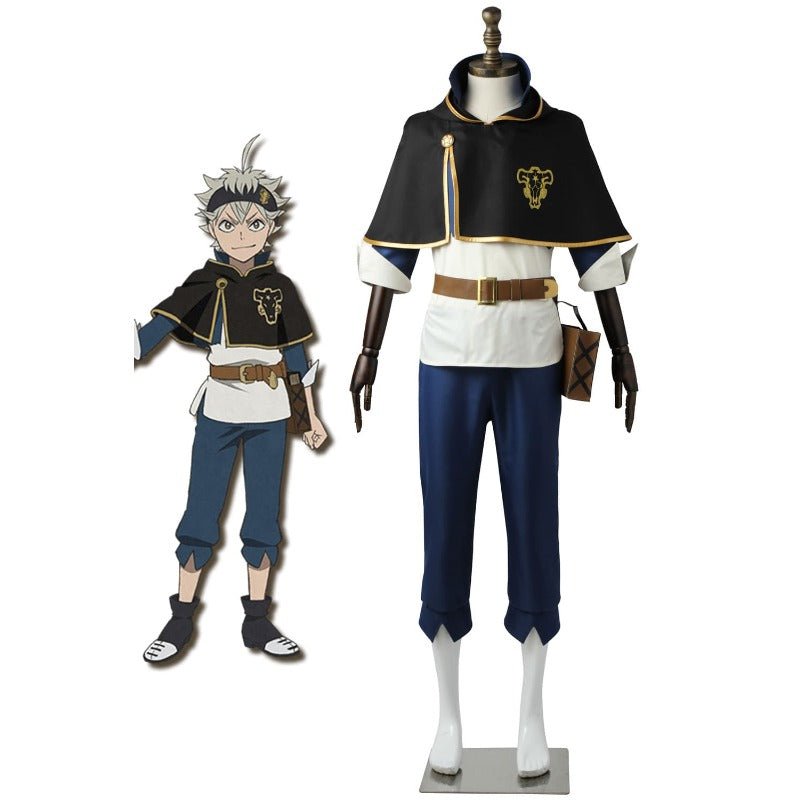 Fantasia de Cosplay de Asta - Manto de Cavaleiro Mágico Uniforme Completo | Black Clover - Estrela Cosplay