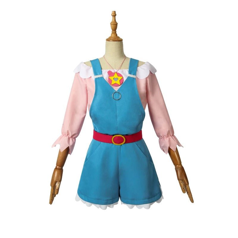 Fantasia de Cosplay Cure Star de Star Twinkle Pretty Cure - Uniforme Hoshina - Estrela Cosplay