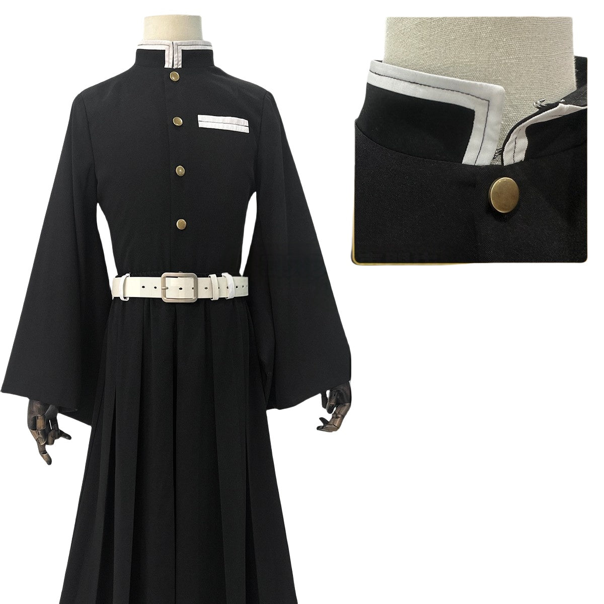 Traje de Cosplay Tokito Muichiro Demon Slayer - Fantasia de Anime de Alta Qualidade - Estrela Cosplay