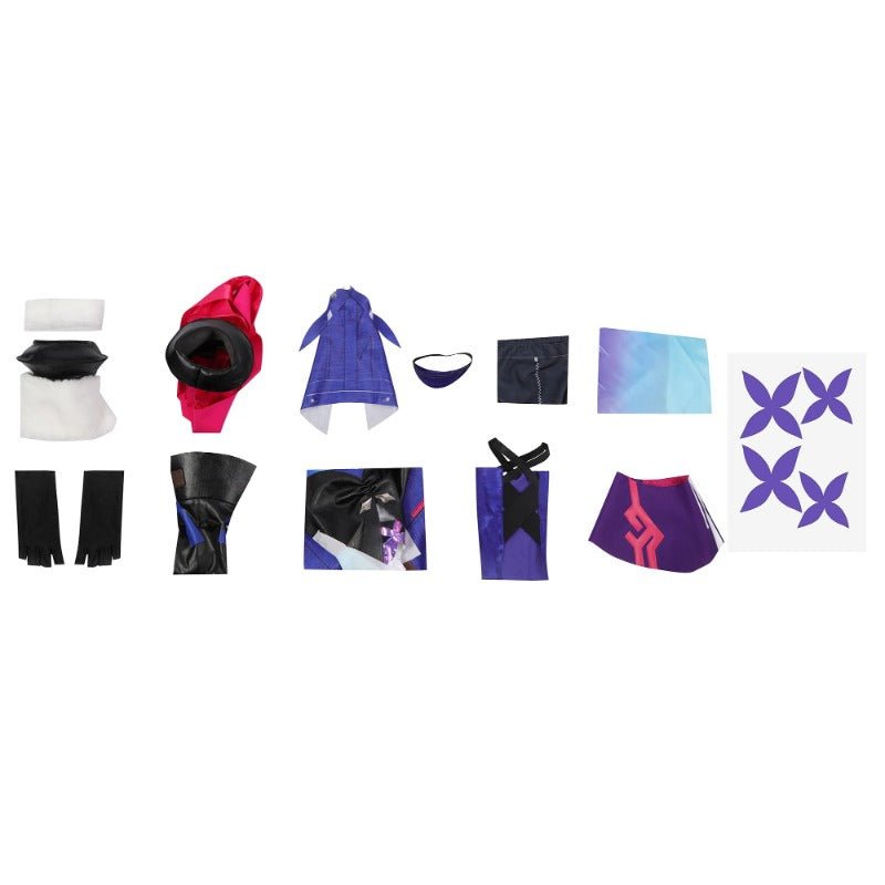 Fantasia de Cosplay Seele de Honkai Star Rail para Halloween e Eventos - Estrela Cosplay