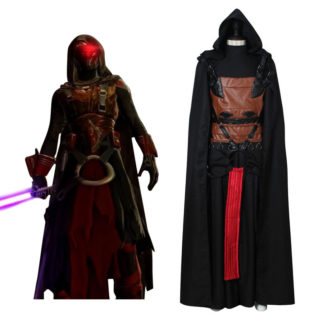 Fantasia de Darth Revan para Adultos - Traje Personalizado para Halloween e Carnaval - Estrela Cosplay