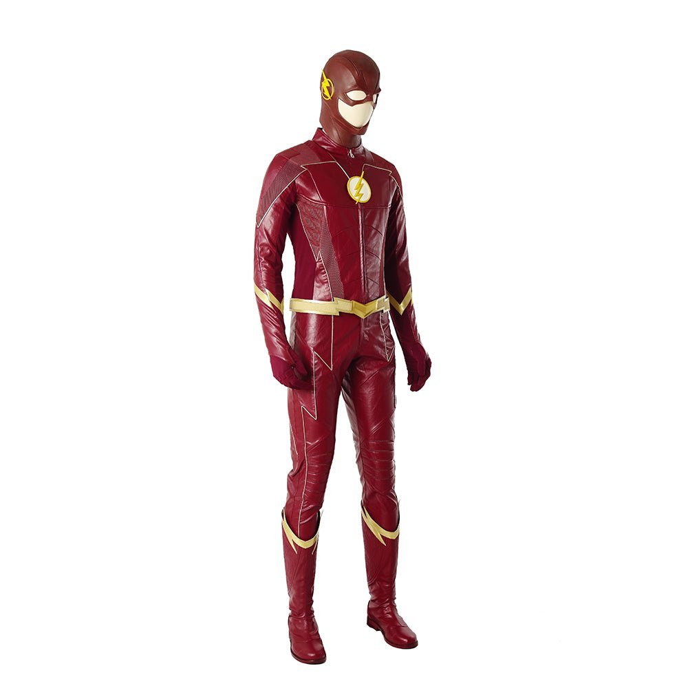 Fantasia de Barry Allen da Temporada 4 do The Flash - Traje de Série de TV de Alta Qualidade - Estrela Cosplay
