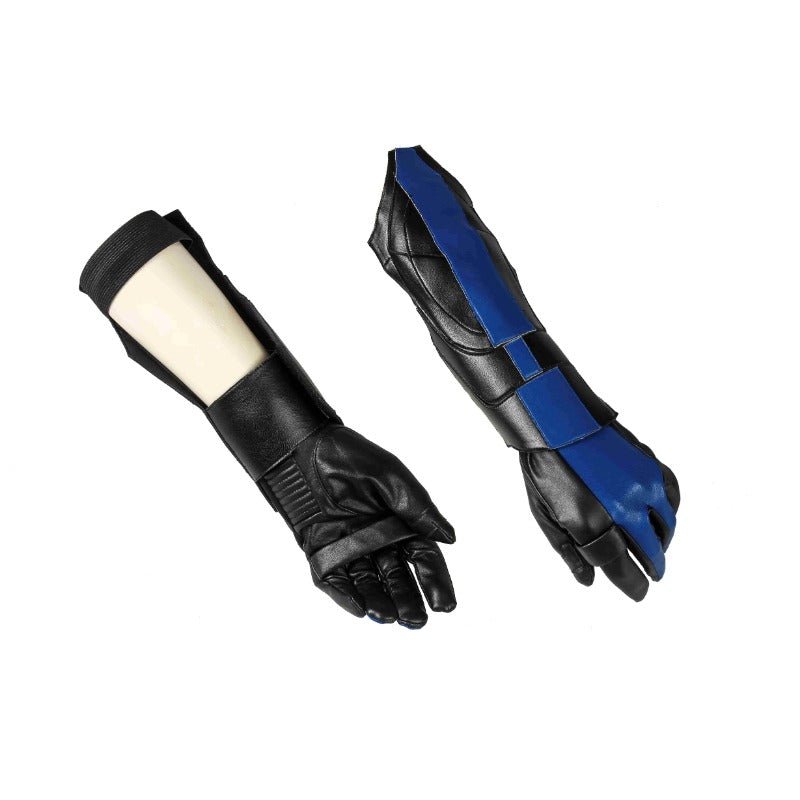 Fantasia de Couro Sintético Nightwing dos Titãs para Halloween e Convenções - Estrela Cosplay