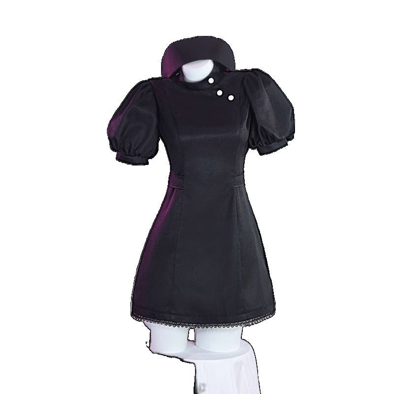 Uniforme de Enfermeira Preta Marin Kitagawa Cosplay - My Dress-Up Darling Anime - Estrela Cosplay