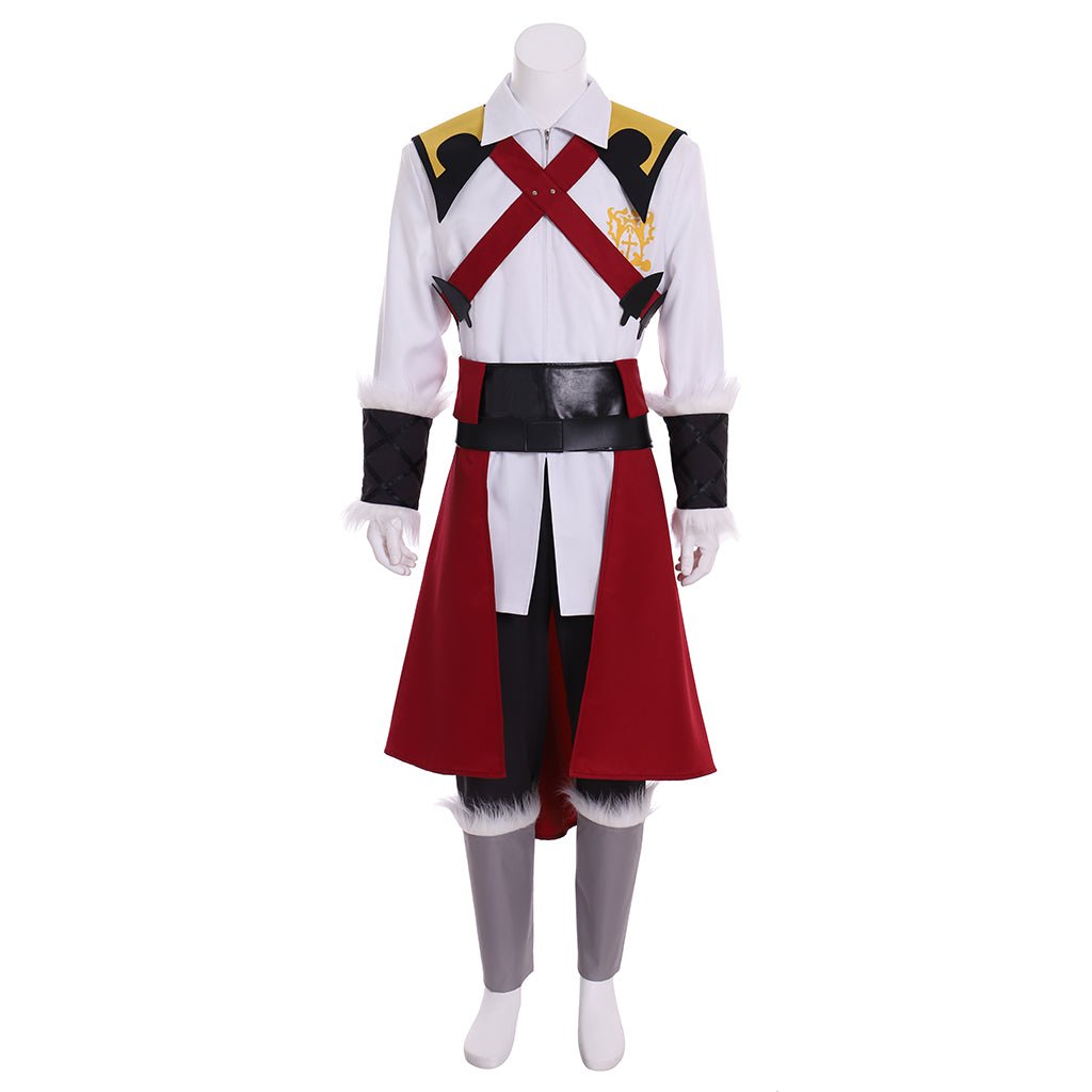 Fantasia de Cosplay Trevor Belmont Castlevania Anime - Traje Deluxe Personalizado para Adultos - Estrela Cosplay