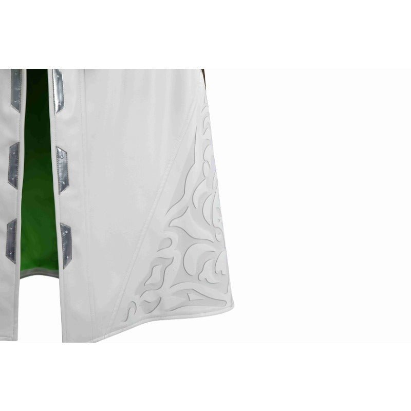 Fantasia de Sephiroth do FF7 Ever Crisis - Casaco Branco de Alta Qualidade para Halloween e Festas - Estrela Cosplay