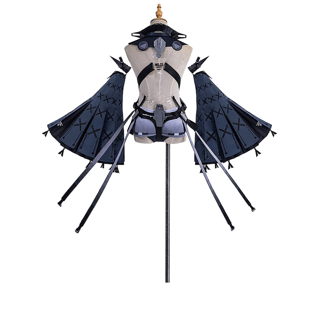 Fantasia No. 21 Abismo Carmesim de Punishing: Gray Raven - Traje Inspirado no Jogo para Halloween - Estrela Cosplay