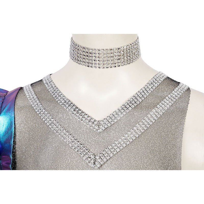 Fantasia de Cosplay Ahri K/DA ALL OUT para Mulheres - Traje de Raposa de Nove Caudas Anime - Estrela Cosplay