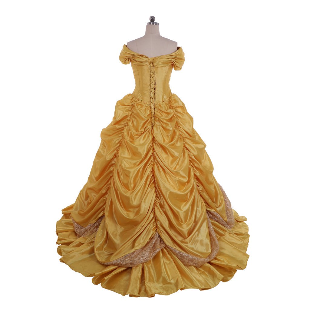 Fantasia Princesa Belle Cosplay | Vestido Adulto Princesa Disney Belle para Halloween e Festas Temáticas - Estrela Cosplay