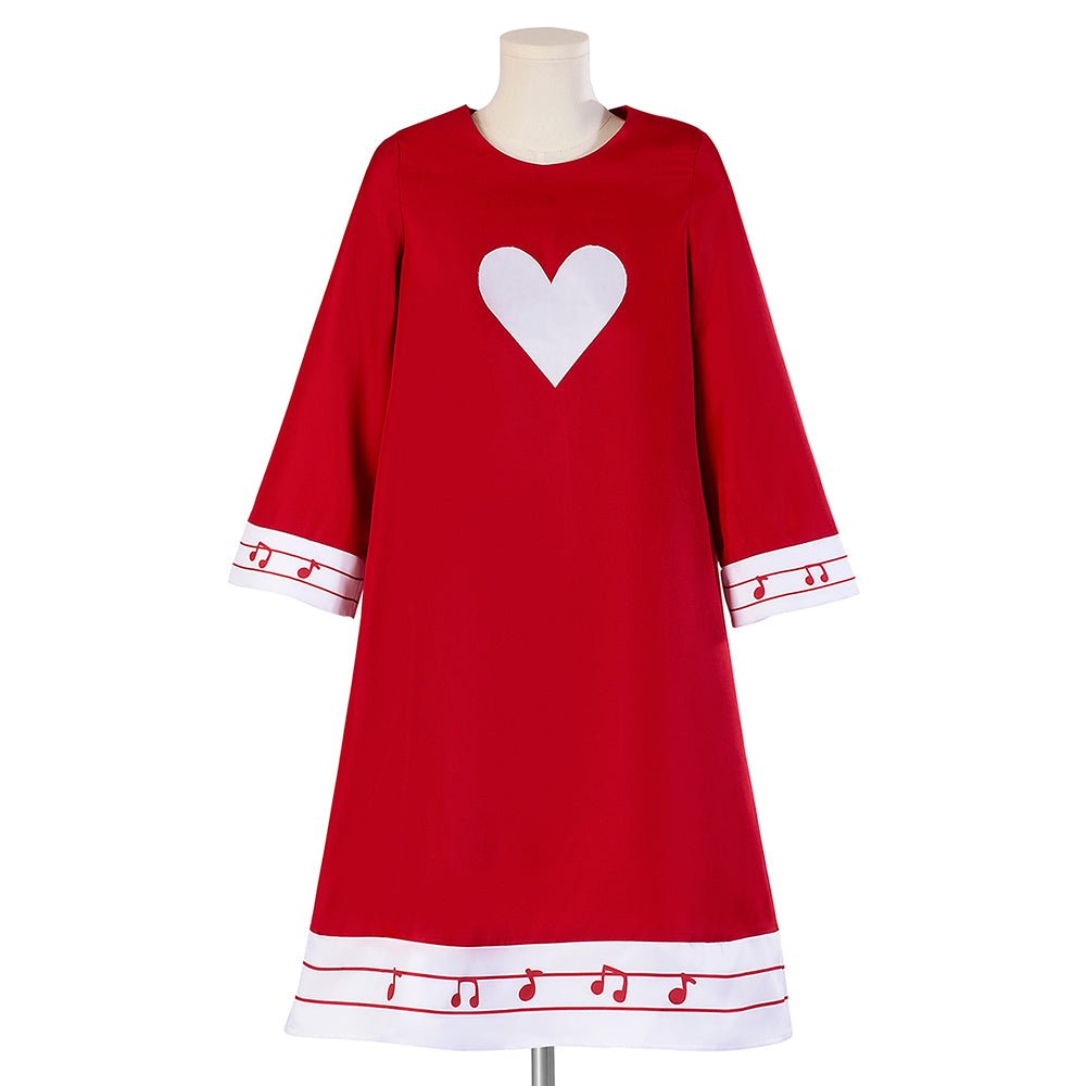 Fantasia Infantil de Charlie Morningstar de Hazbin Hotel - Vestido Elegante de Demônio - Estrela Cosplay