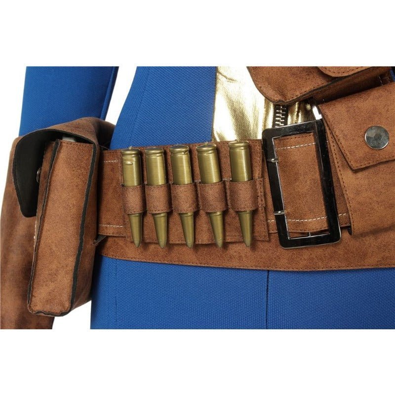 Traje de Cosplay Feminino Deacon Vault 76 Fallout – Roupa do Sobrevivente - Estrela Cosplay