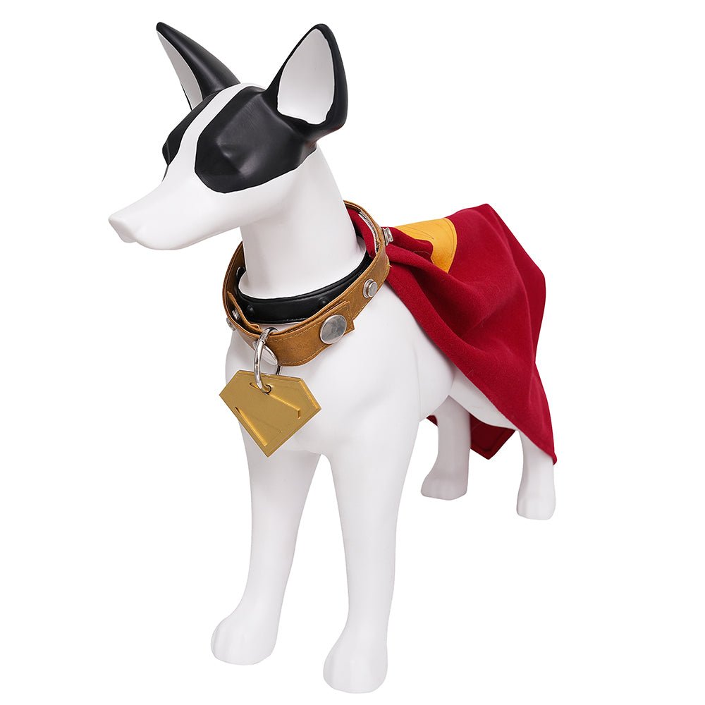Traje de Cosplay Superman Krypto do Filme - Qualidade Premium para Fãs - Estrela Cosplay
