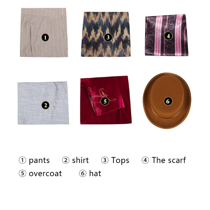 Fantasia Wonkka Cosplay para Adultos e Crianças – Traje de Halloween e Roleplay Fantasia - Estrela Cosplay