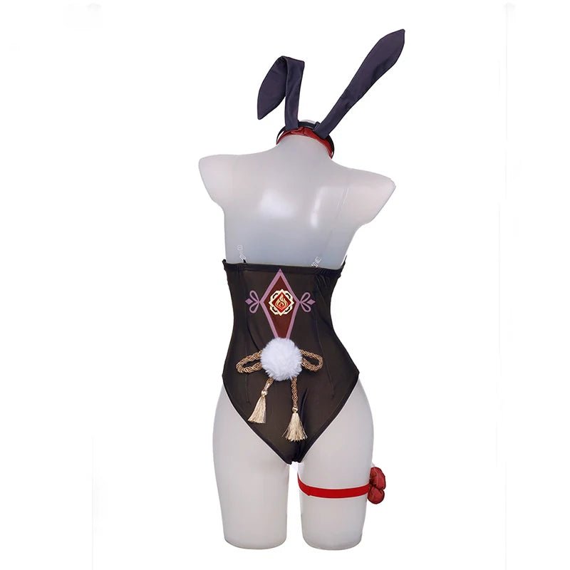 Fantasia de Coelhinha Hutao Genshin Impact - Conjunto Completo para Cosplay - Estrela Cosplay