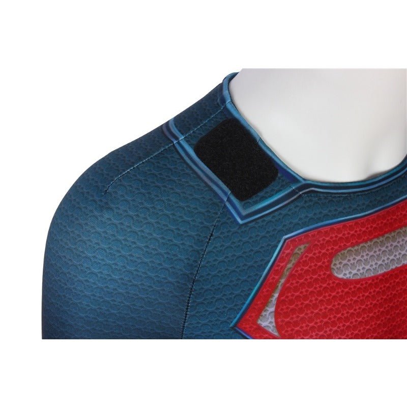 Traje de Cosplay Superman para Crianças Clark Kent Homem de Aço Impresso 3D Artesanal - Estrela Cosplay