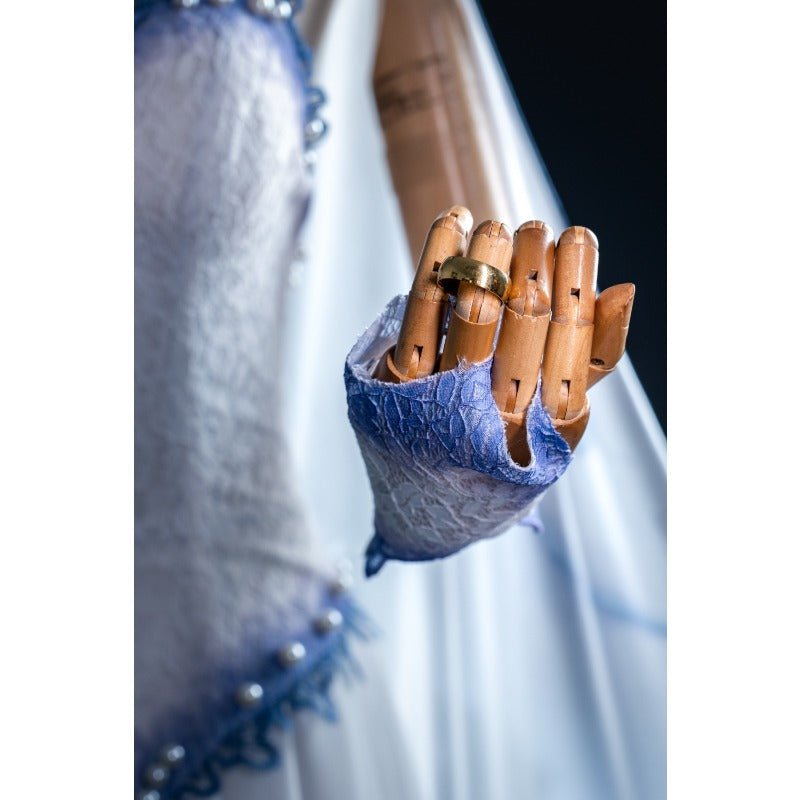 Fantasia de Cosplay Noiva Cadáver Emily com Peruca e Vestido Gótico para Halloween - Estrela Cosplay