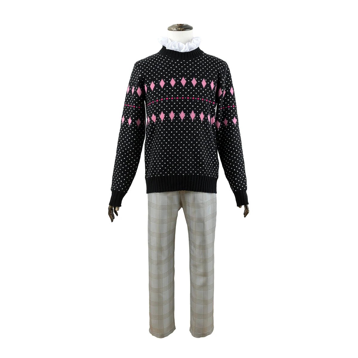 Fantasia de Cosplay Chigiri Blue Lock - Peruca, Suéter, Calças e Bolsa para Uso Diário - Estrela Cosplay