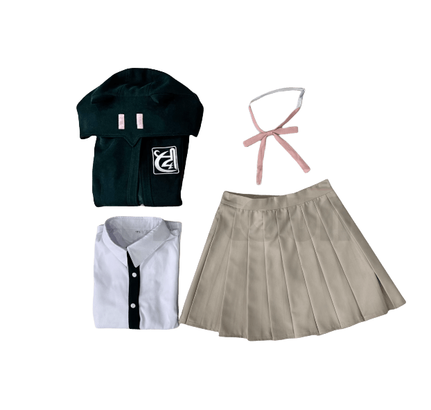 Fantasia de Cosplay Nanami Chiaki de Danganronpa 2 - Qualidade Premium - Estrela Cosplay