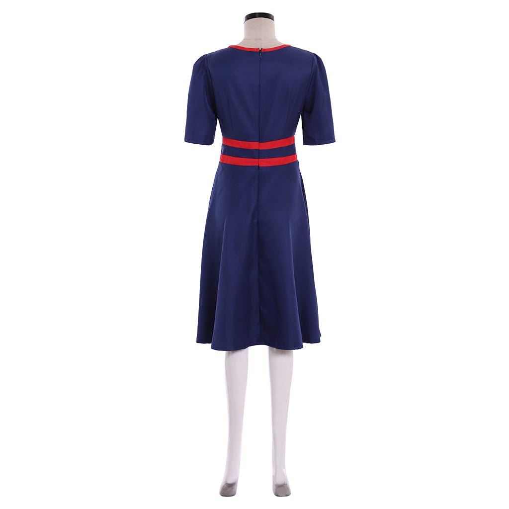 Traje de Cosplay de Peggy Carter - Agente Margaret Carter - Estrela Cosplay