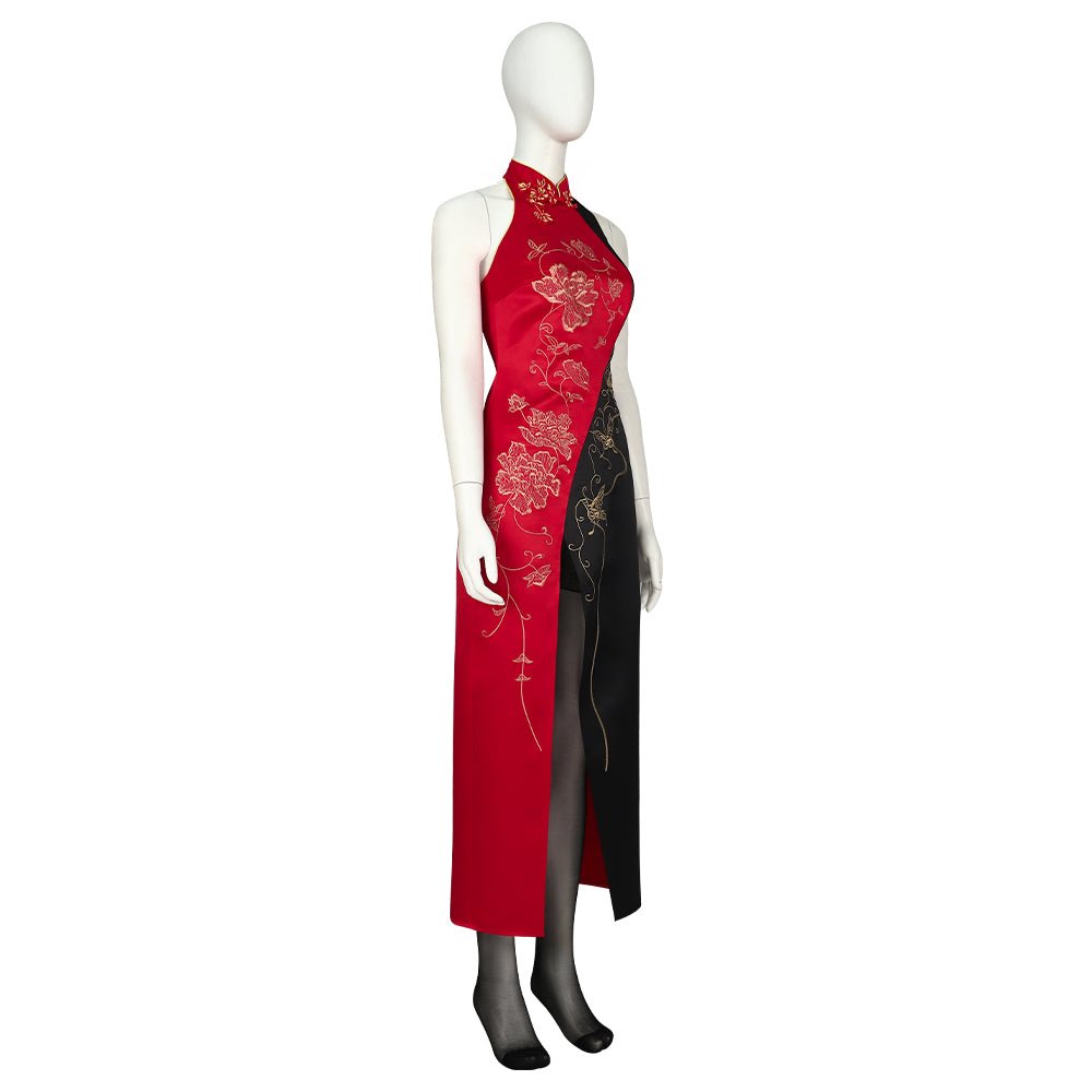 Traje de Cosplay Ada Wong Cheongsam do Resident Evil 4 Remake - Estrela Cosplay