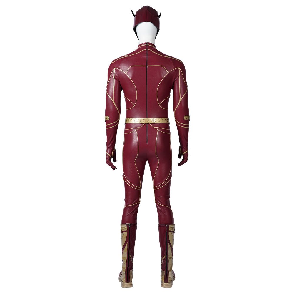 Fantasia de The Flash 2023 Halloween Cosplay Barry Allen Conjunto de Macaquinho - Estrela Cosplay