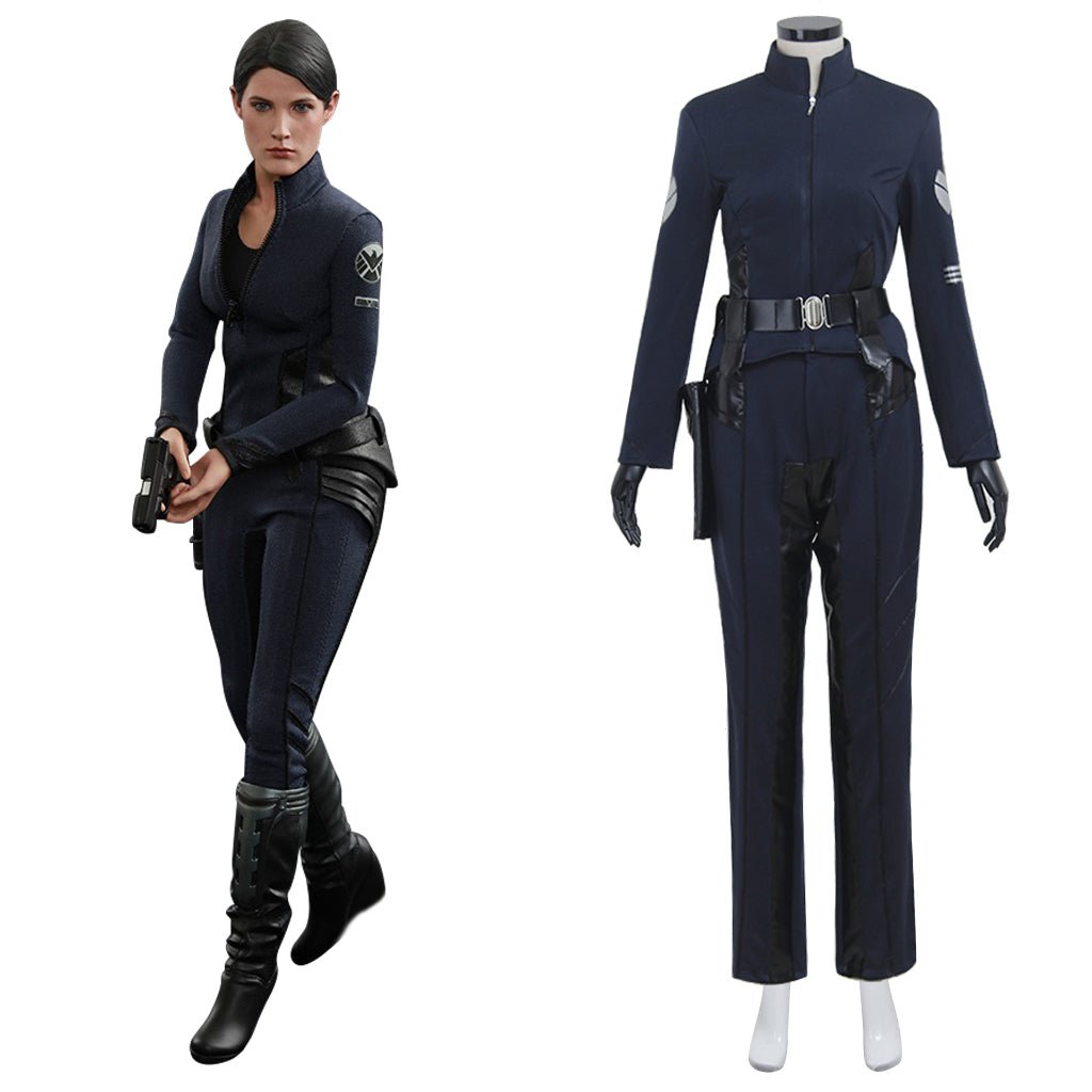 Uniforme de Cosplay Maria Hill - Agentes da SHIELD para Adultos - Estrela Cosplay