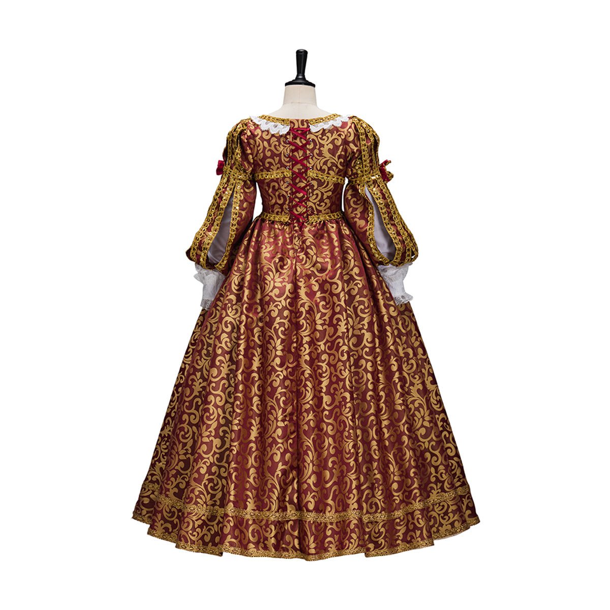 Traje de Cosplay Nobreza Real com Capuz e Capa – Elegante Vestido de Fantasia para Entusiastas de Cosplay - Estrela Cosplay