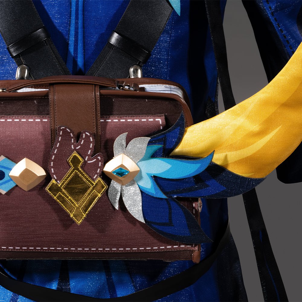 Fantasia de Mika de Genshin Impact - Traje de Alta Qualidade Inspirado no Anime para Fãs - Estrela Cosplay