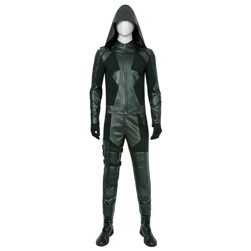 Traje de Cosplay Oliver Queen Temporada 8 - Roupa Final do Arrow - Estrela Cosplay