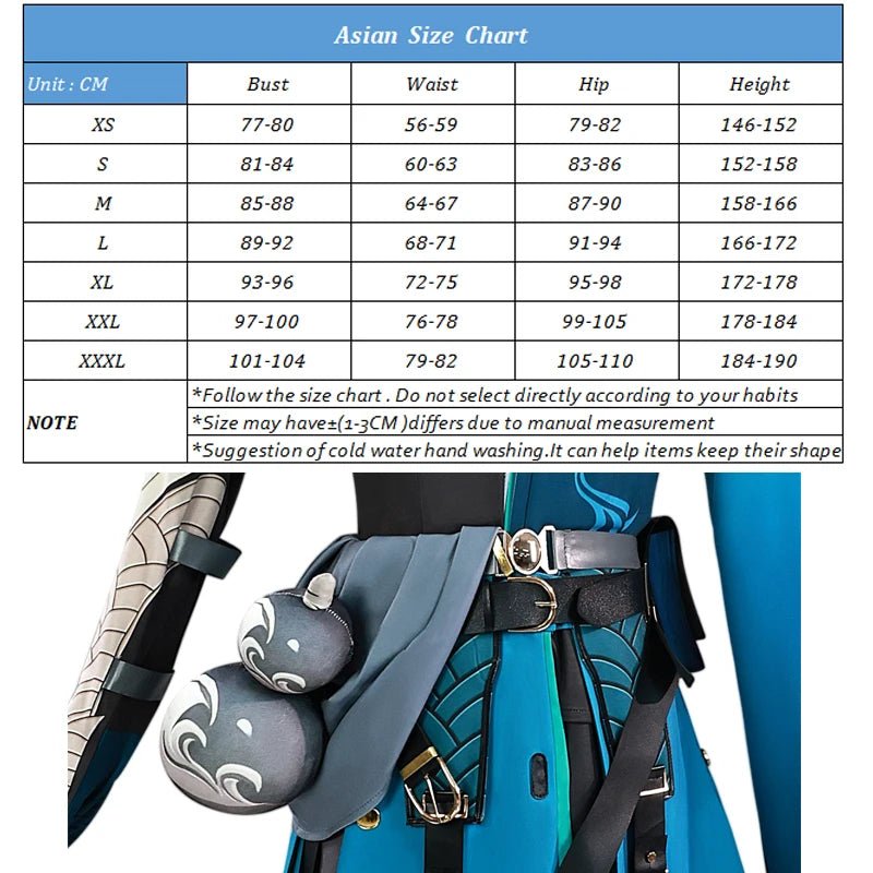 Fantasia Jiyan de Wuthering Waves - Traje da Cavaleira dos Ventos para Mulheres, Outfit para Festa de Halloween - Estrela Cosplay