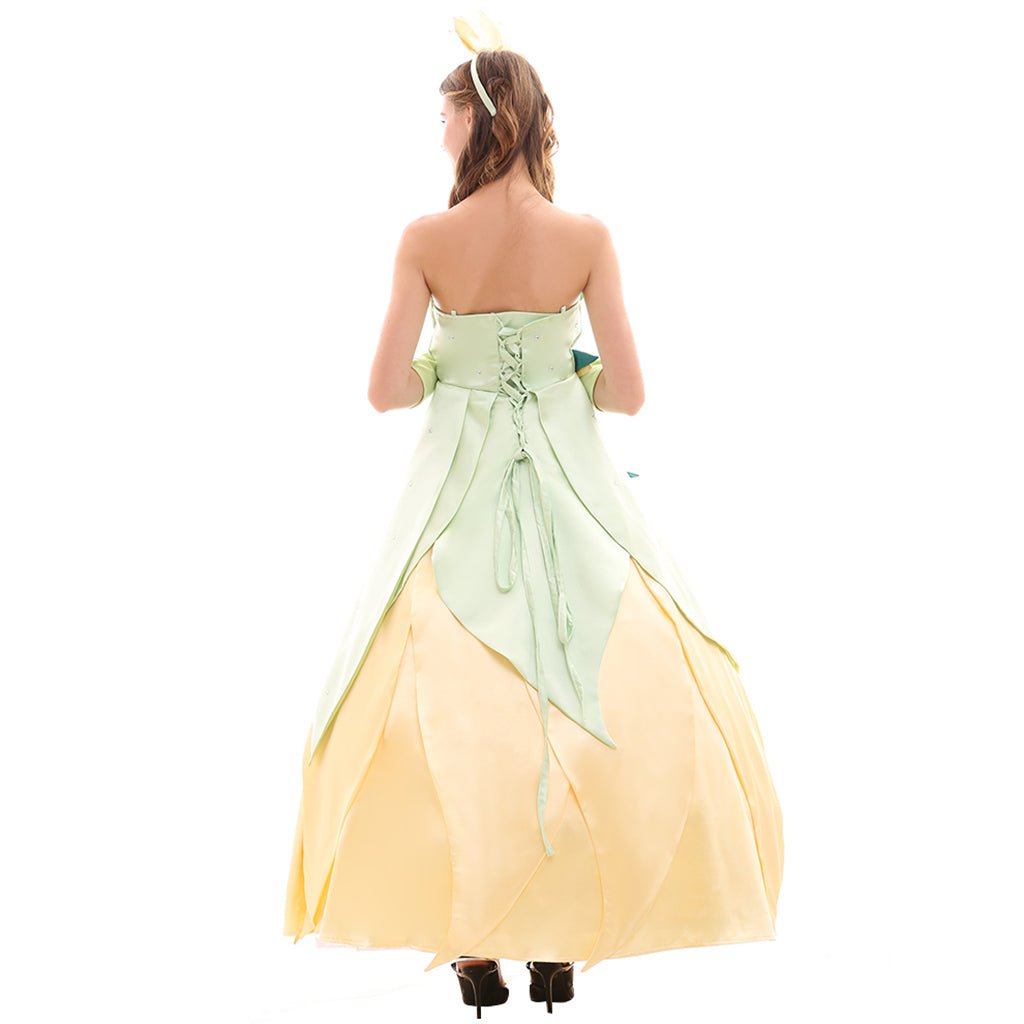 Fantasia Princesa Tiana Série Cosplay | Vestidos Elegantes para Cosplay, Festas e Halloween - Estrela Cosplay