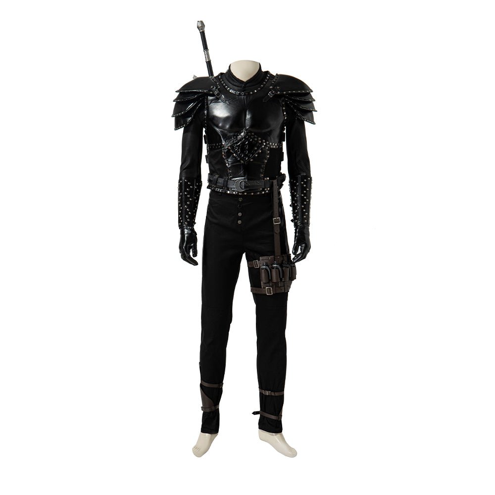 Fantasia de Geralt de Rivia de The Witcher para Homens - Halloween, Carnaval, Role Play, Conjunto de Roupa - Estrela Cosplay
