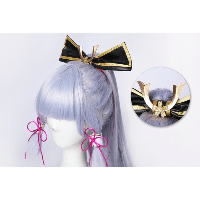 Fantasia de Cosplay Kamisato Ayaka Genshin Impact - Conjunto Completo para Halloween e Role Play - Estrela Cosplay