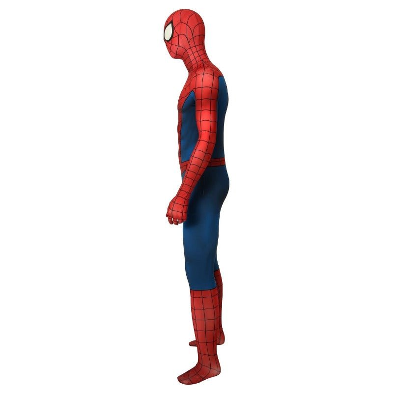 Traje 3D Zentai do Homem-Aranha - Fantasia de Cosplay Inspirada no PS4 para Halloween - Estrela Cosplay