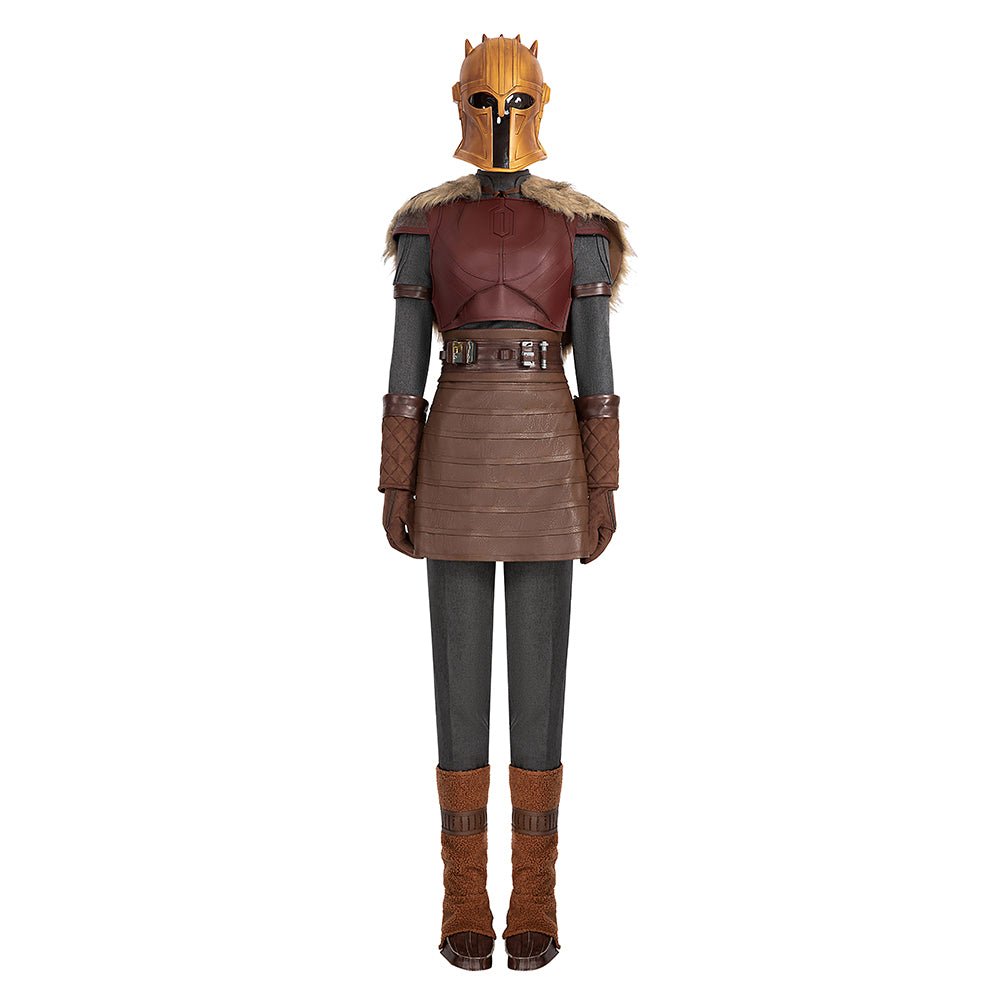 Conjunto de Fantasia The Mandalorian The Armorer para Halloween e Cosplay - Estrela Cosplay
