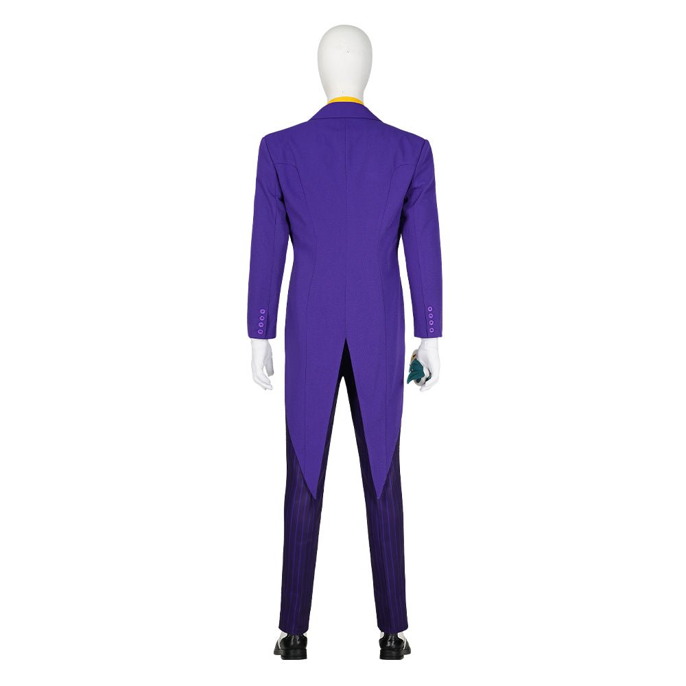 Traje Completo Joker da Série Animada Batman para Homens - Fantasia de Cosplay Halloween - Estrela Cosplay