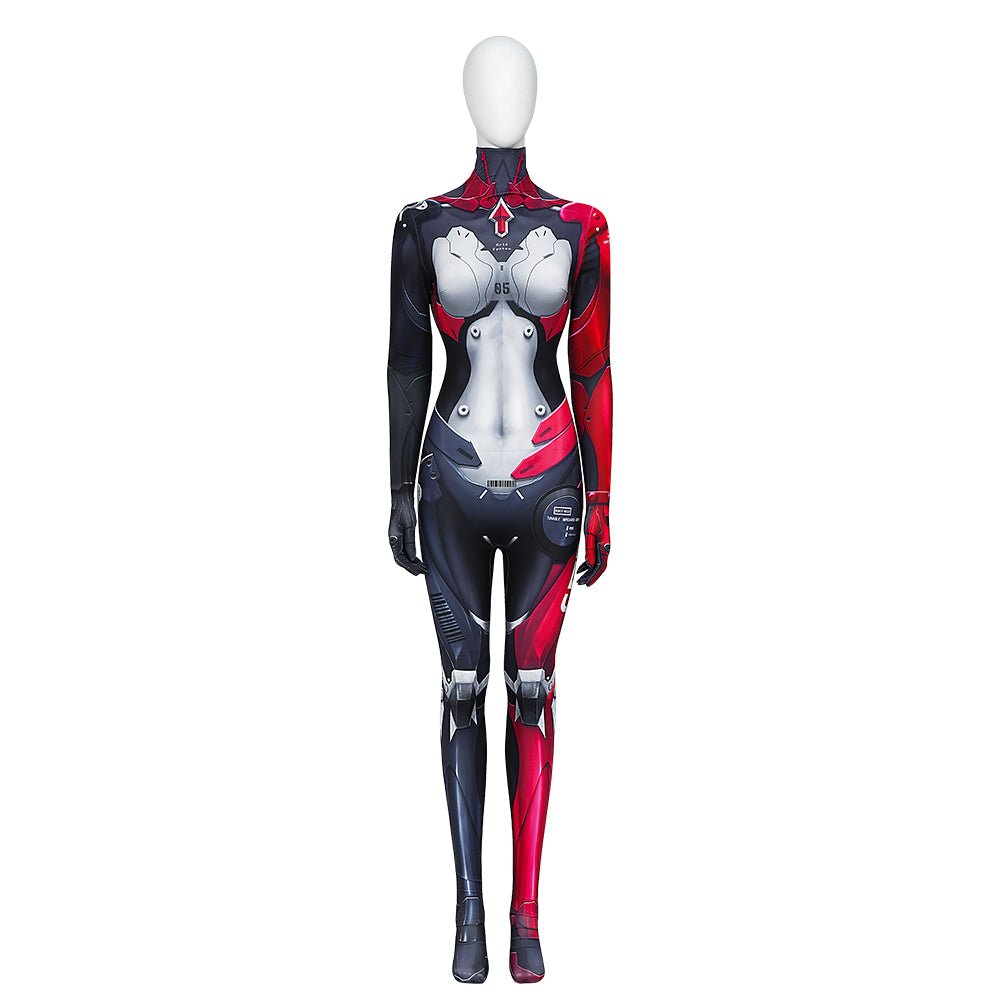 Fantasia de Nemesis de Tower Of Fantasy para Halloween - Bodysuit Premium - Estrela Cosplay