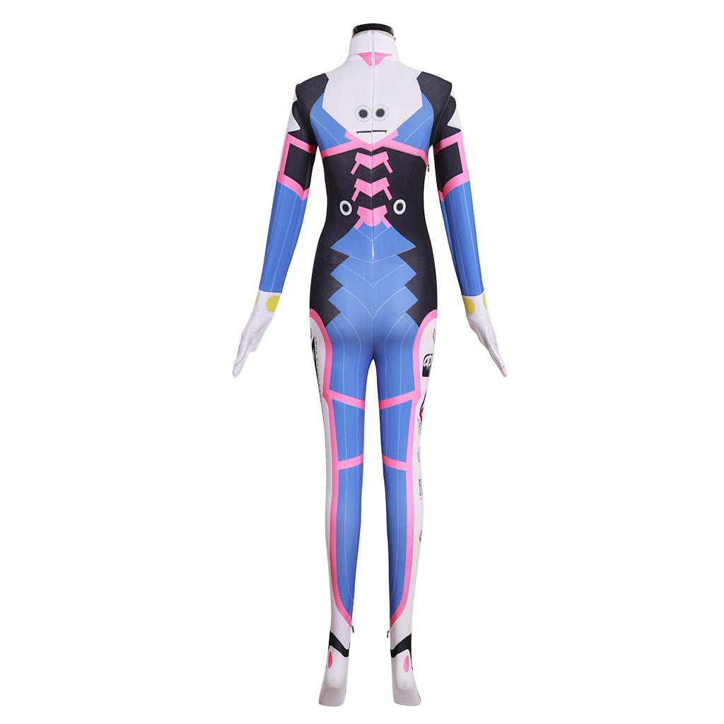 Traje de Cosplay D.Va Overwatch - Super-Herói Zentai para Gamers e Fãs de Cosplay - Estrela Cosplay