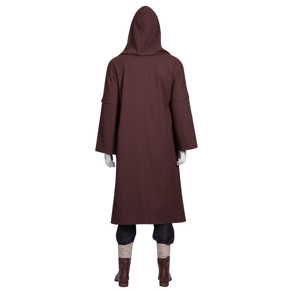 Traje de Cosplay Obi-Wan Kenobi 2022 - Casaco e Calça Conjunto Completo para Homens - Estrela Cosplay